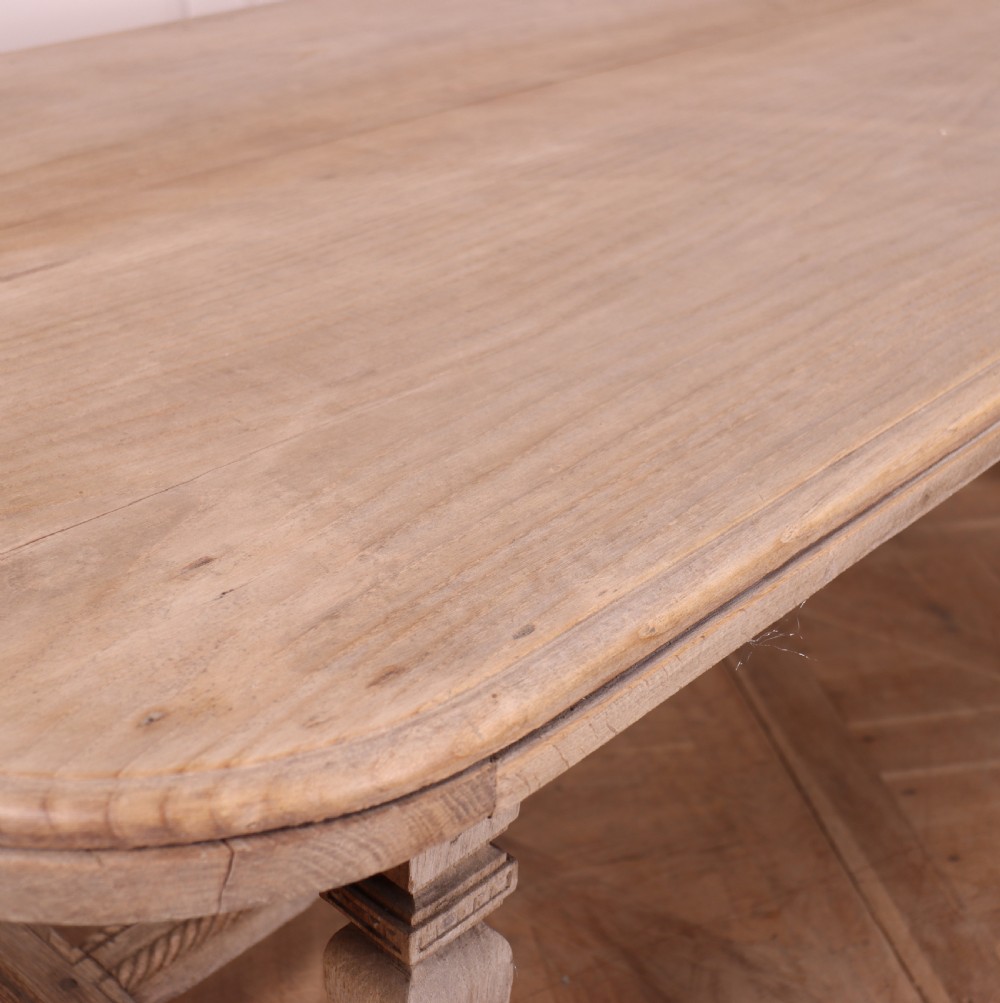 Italian Bleached Oak Table View VII