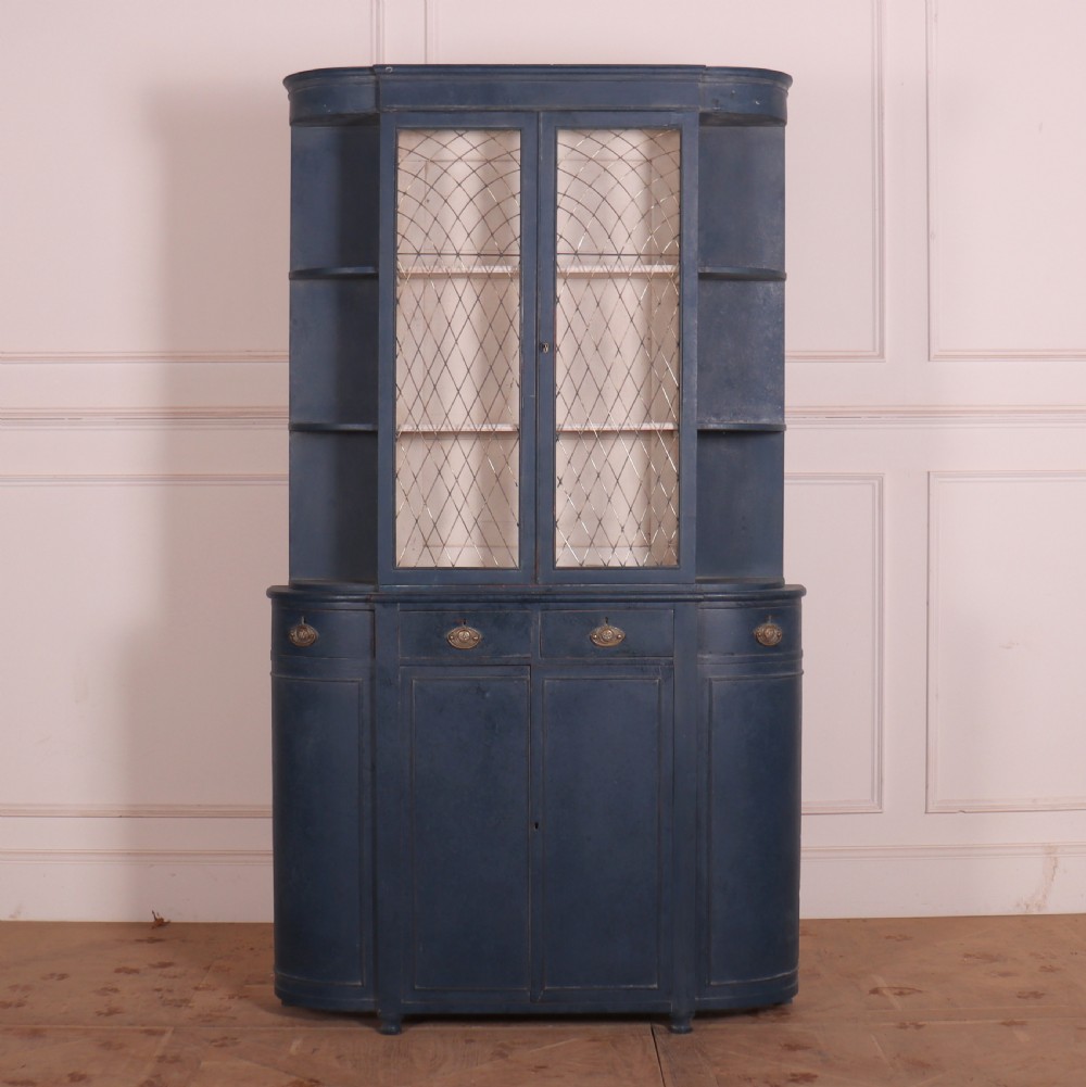 English Painted Bookcase