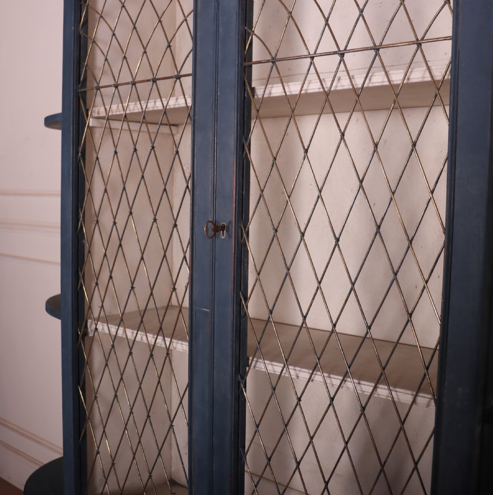 English Painted Bookcase View III