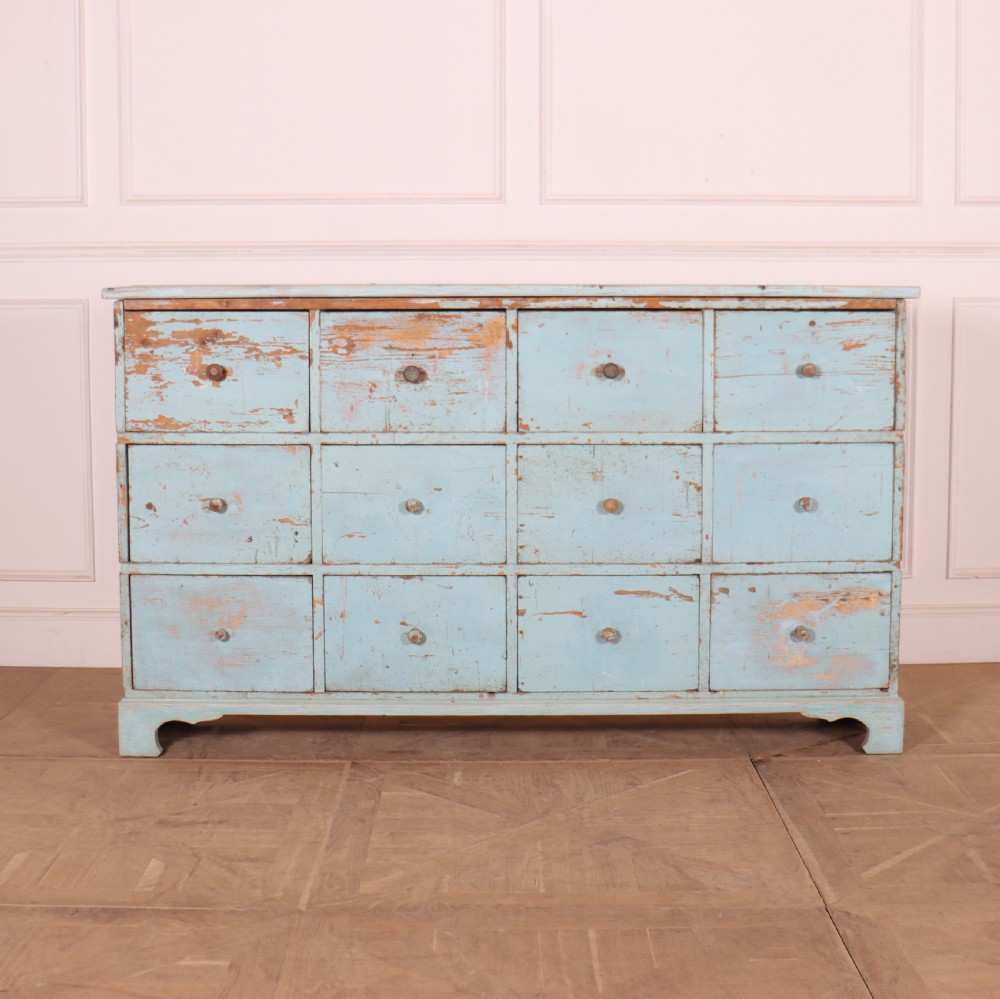 French Original Painted Base of Drawers