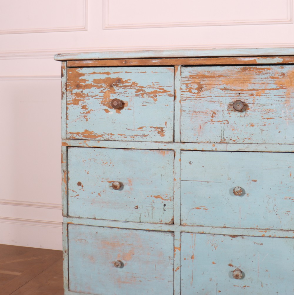 French Original Painted Base of Drawers View II