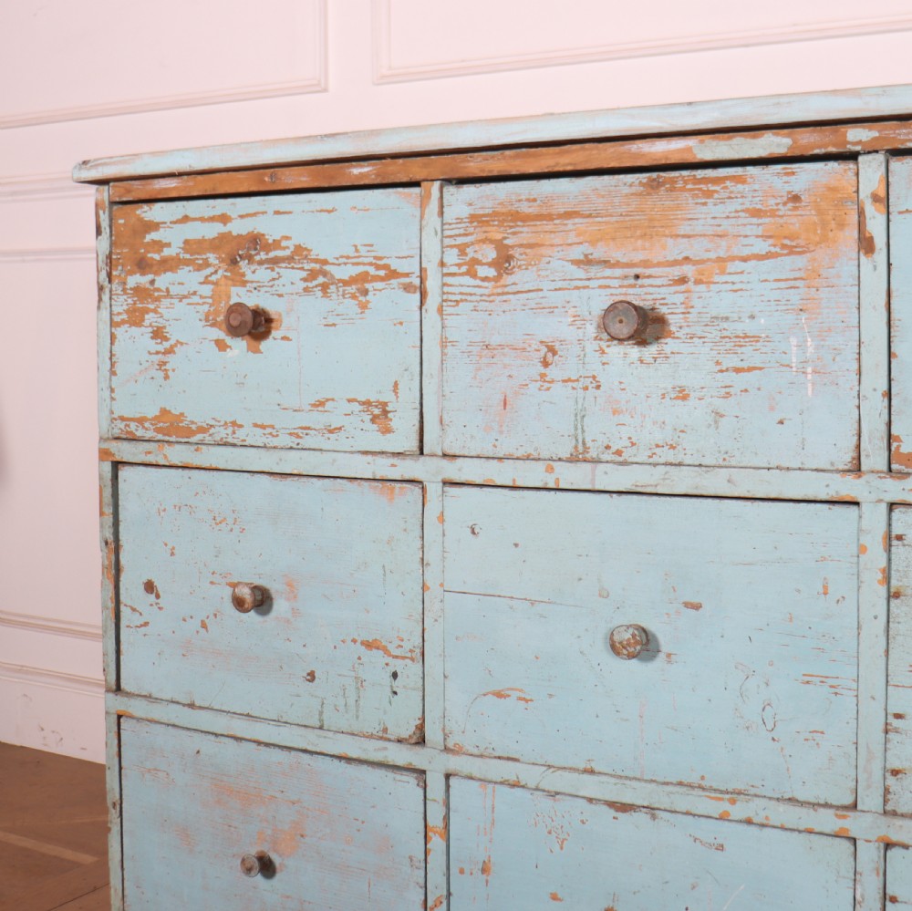 French Original Painted Base of Drawers View VII
