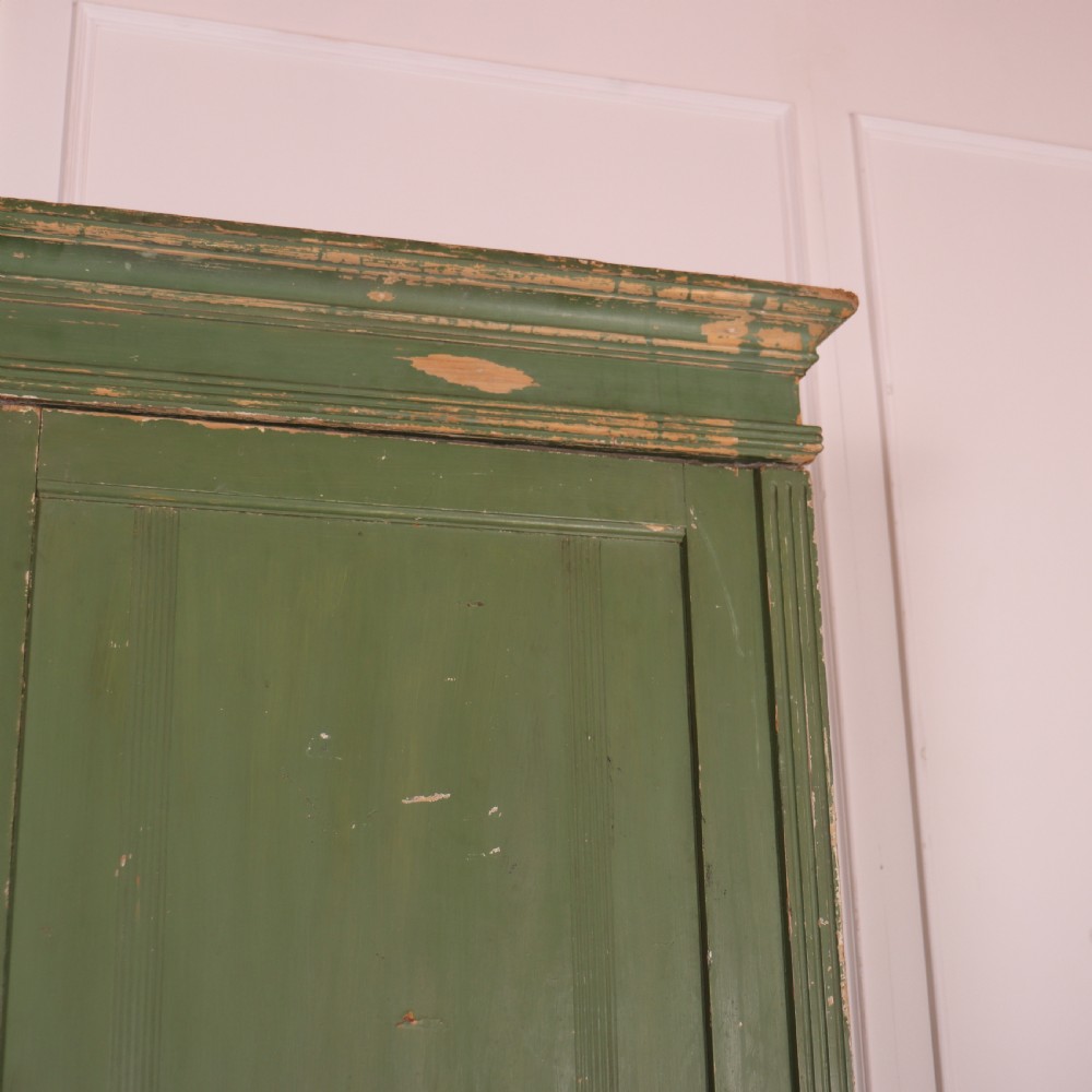 English Original Painted Linen Cupboard View IV