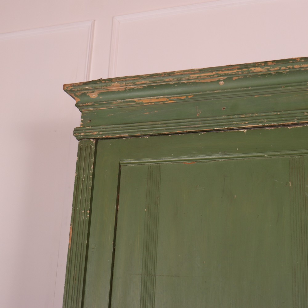 English Original Painted Linen Cupboard View V