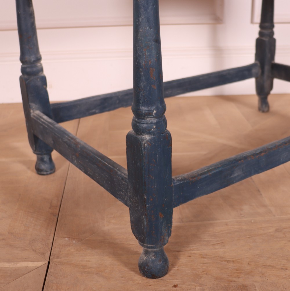 18th Century Painted Lamp Table View III