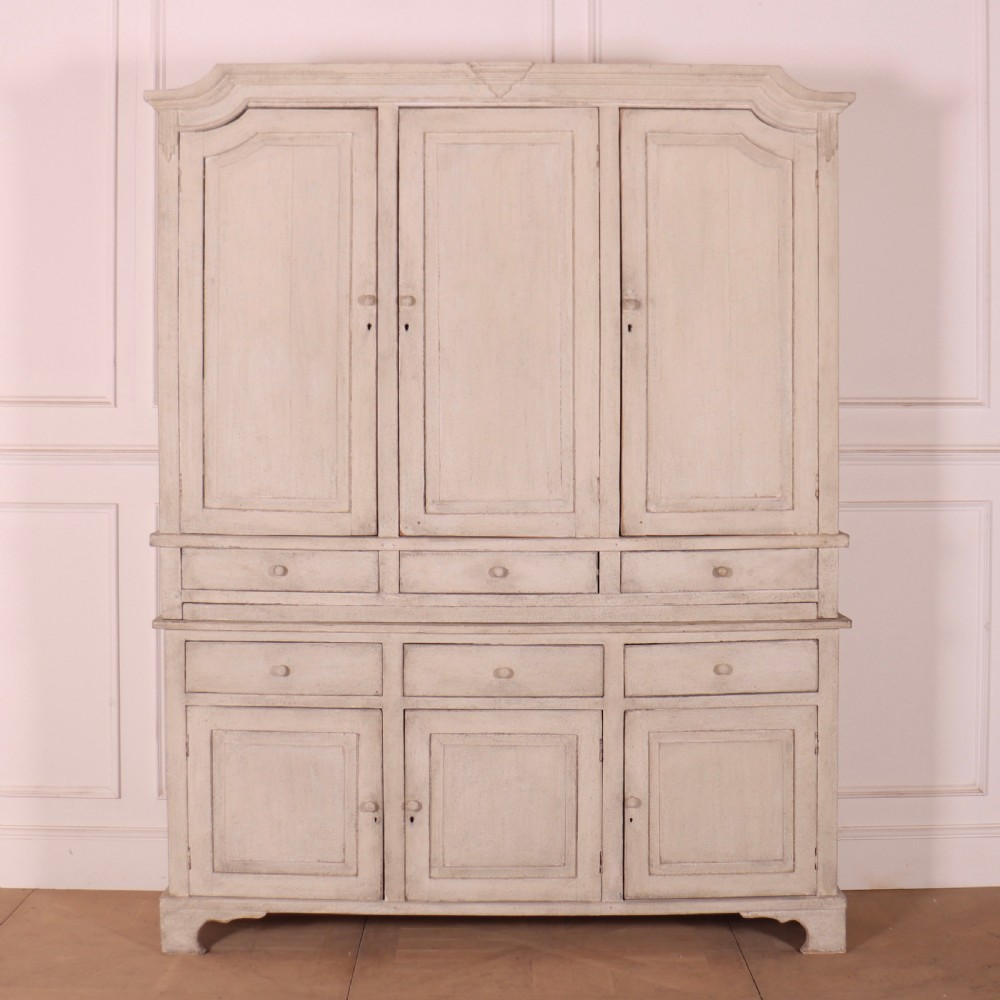 Swedish Painted Housekeepers Cupboard