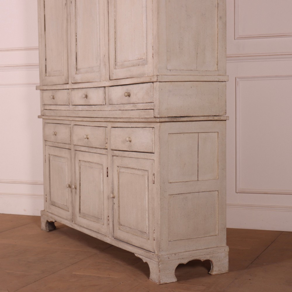 Swedish Painted Housekeepers Cupboard View II