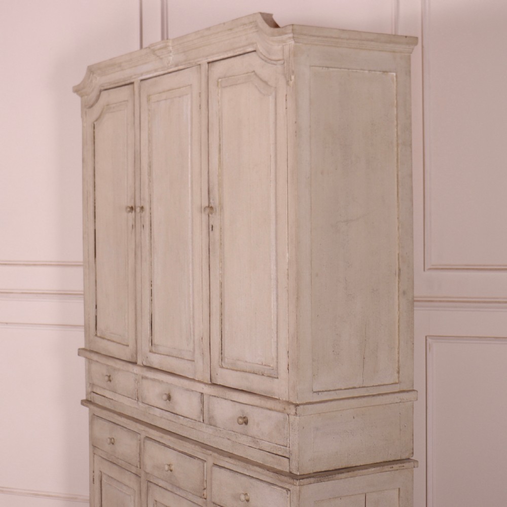 Swedish Painted Housekeepers Cupboard View III