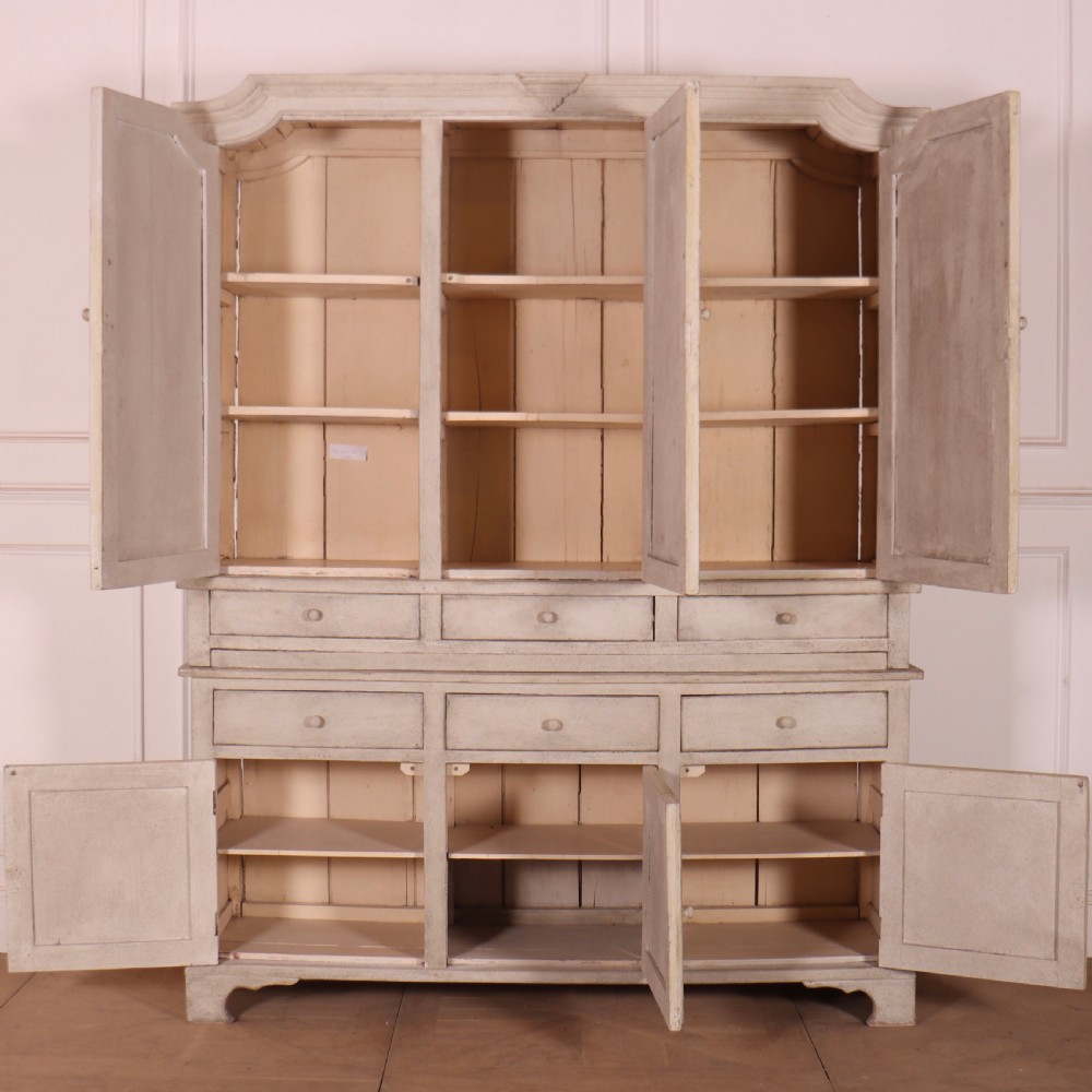 Swedish Painted Housekeepers Cupboard View IV