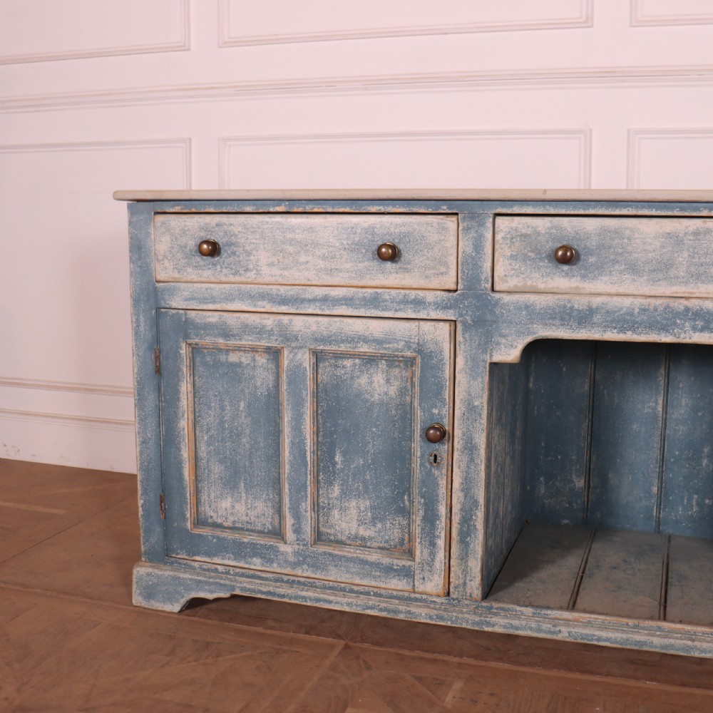 English Painted Dresser Base View II