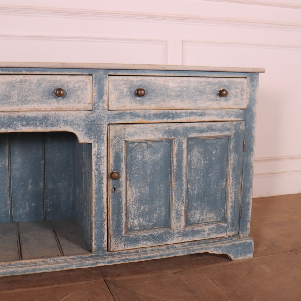 English Painted Dresser Base View VIII