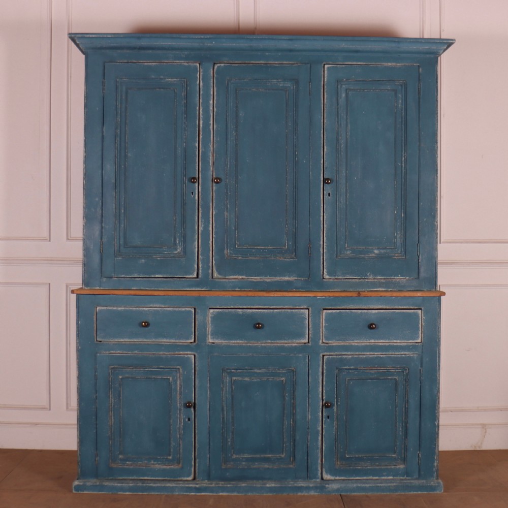 English Painted Housekeepers Cupboard