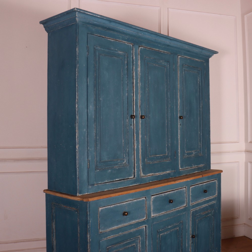 English Painted Housekeepers Cupboard View II