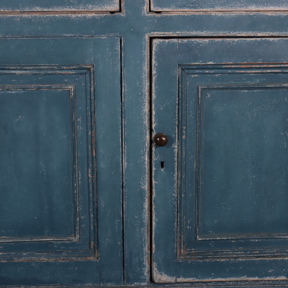 English Painted Housekeepers Cupboard View IX