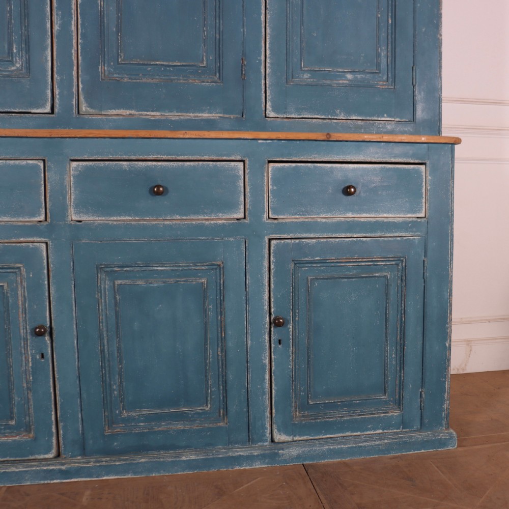English Painted Housekeepers Cupboard View X