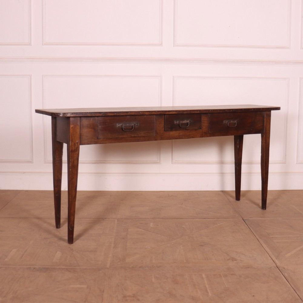 French Elm and Poplar Serving Table