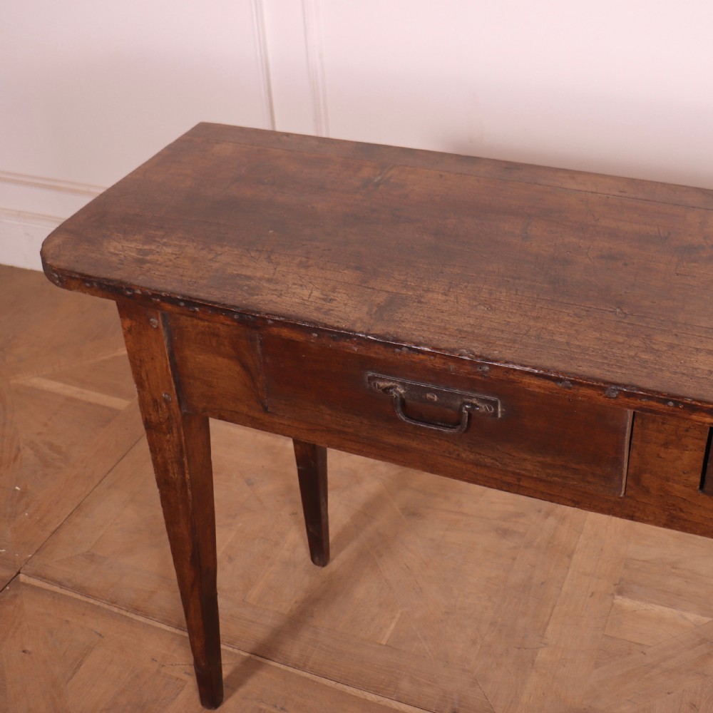 French Elm and Poplar Serving Table View II