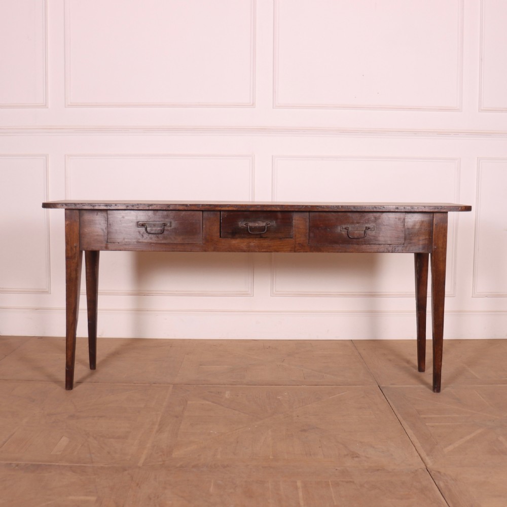 French Elm and Poplar Serving Table View V