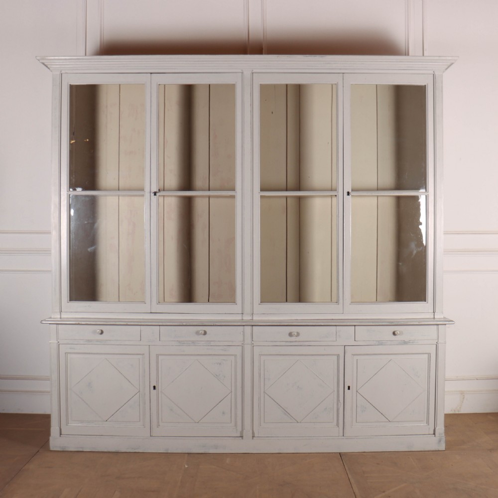 French Painted Kitchen Cabinet View X