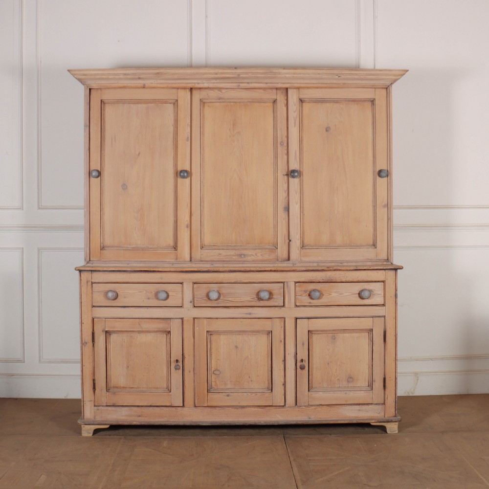 English Bleached Housekeepers Cupboard