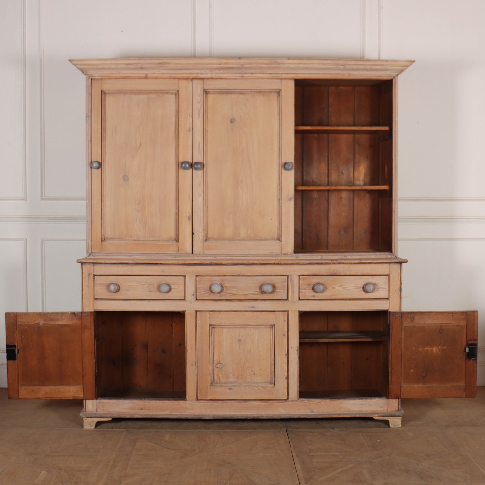 English Bleached Housekeepers Cupboard View VI