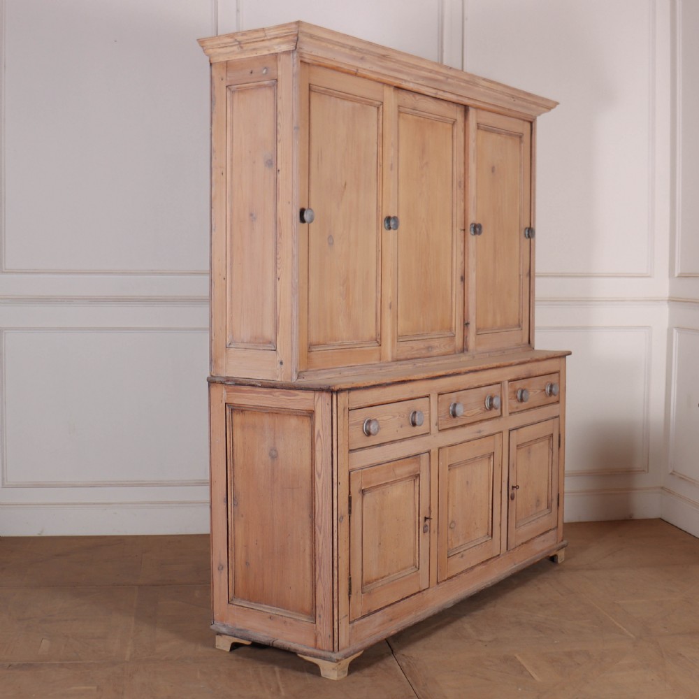 English Bleached Housekeepers Cupboard View VIII