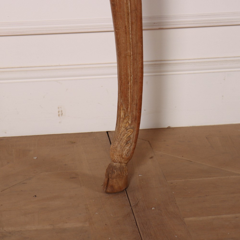 French Marble Top Console Table View V