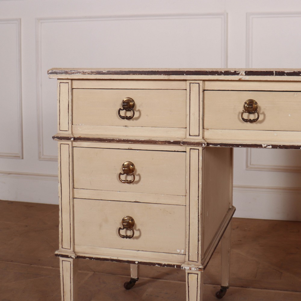 English Painted Pine Desk View II