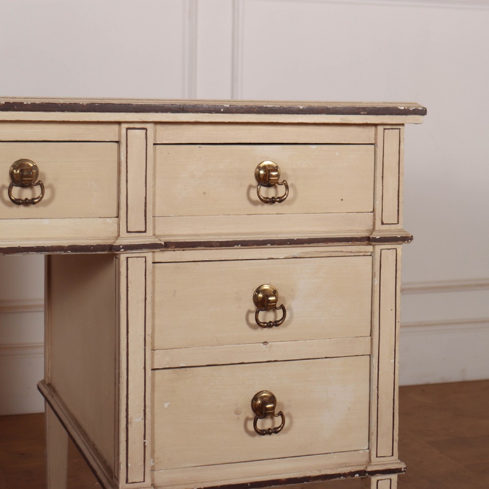 English Painted Pine Desk View IV