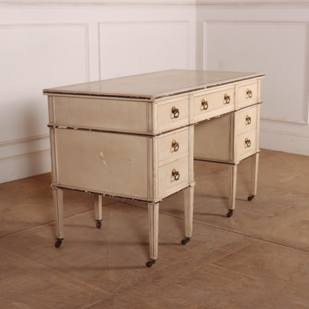 English Painted Pine Desk View VI