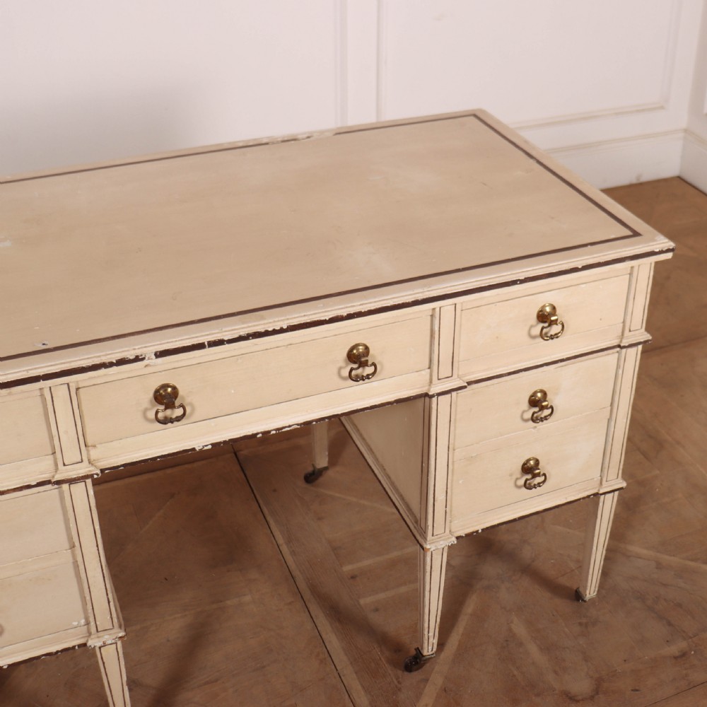 English Painted Pine Desk View VIII