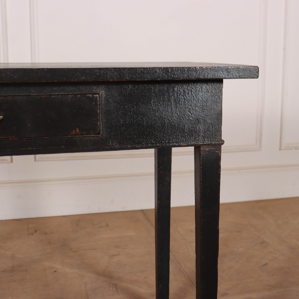 English Painted Lamp Table View III