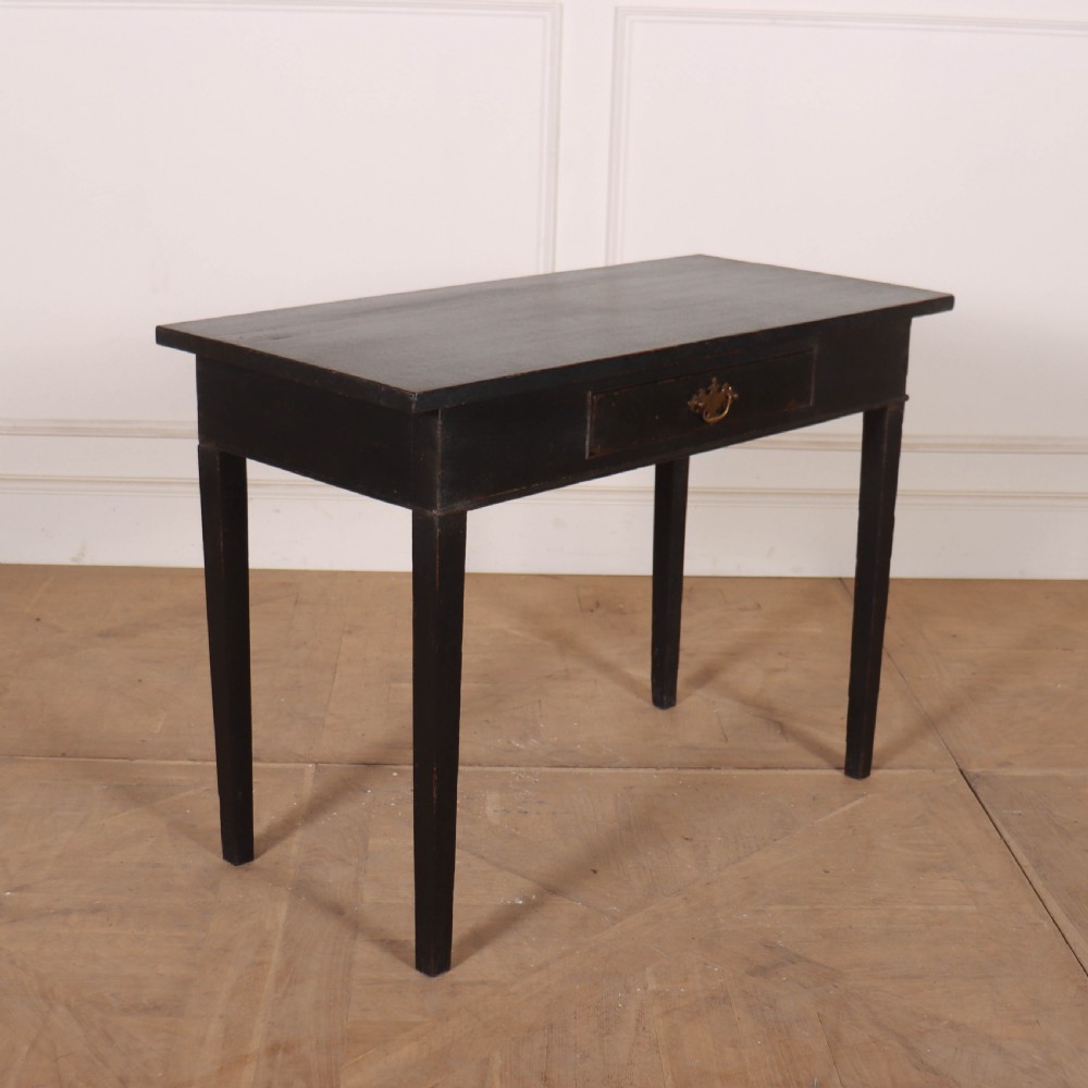 English Painted Lamp Table View IV