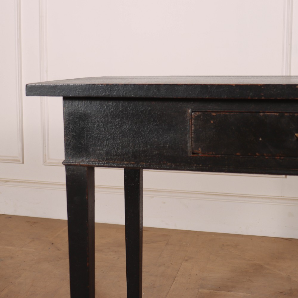 English Painted Lamp Table View V
