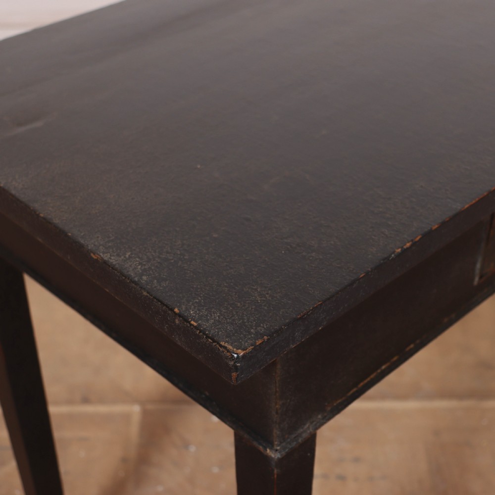 English Painted Lamp Table View VII