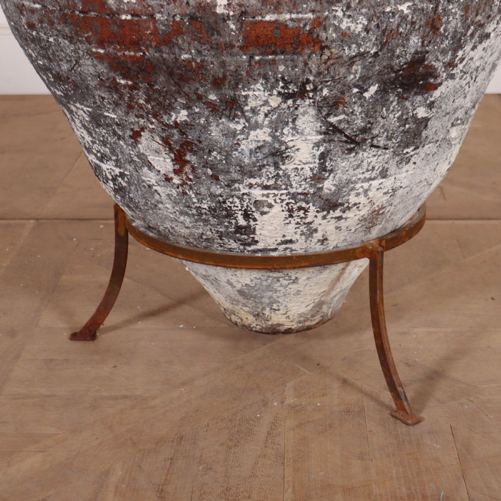Large Terracotta Olive Pot View II