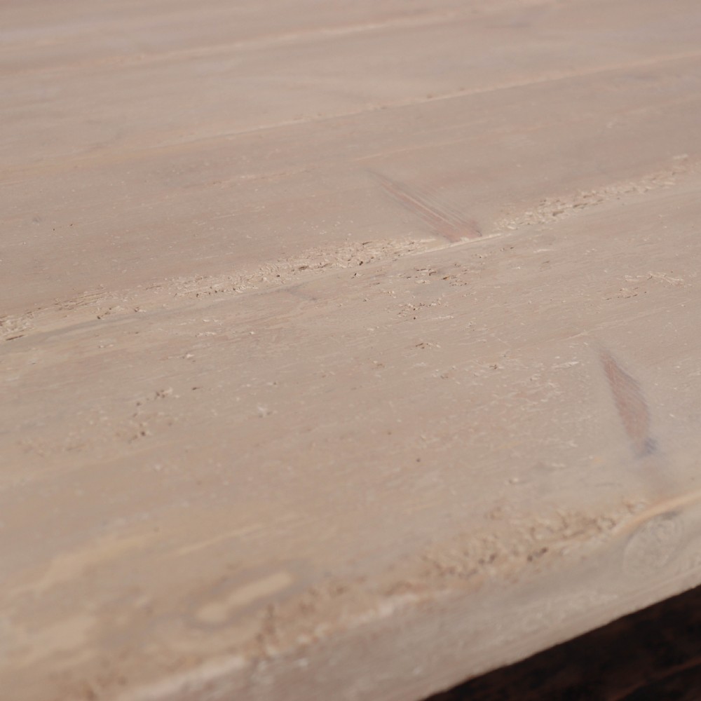 Italian Pine Trestle Table View VI