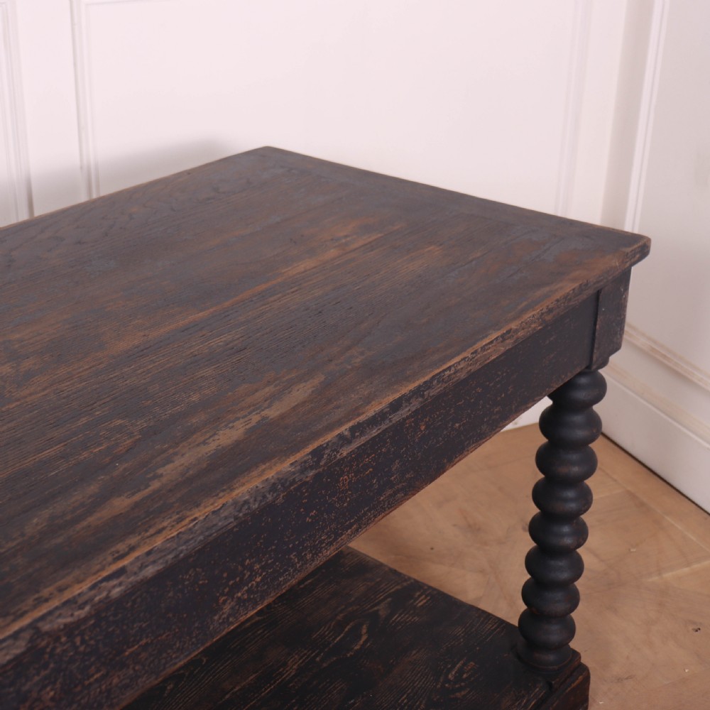 French Painted Oak Console Table View VIII