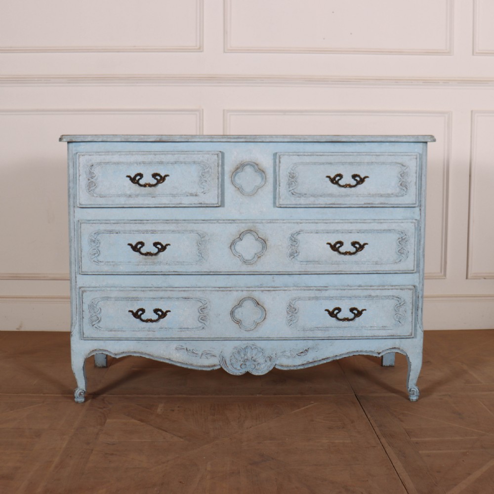 Pair of French Painted Commodes View IV