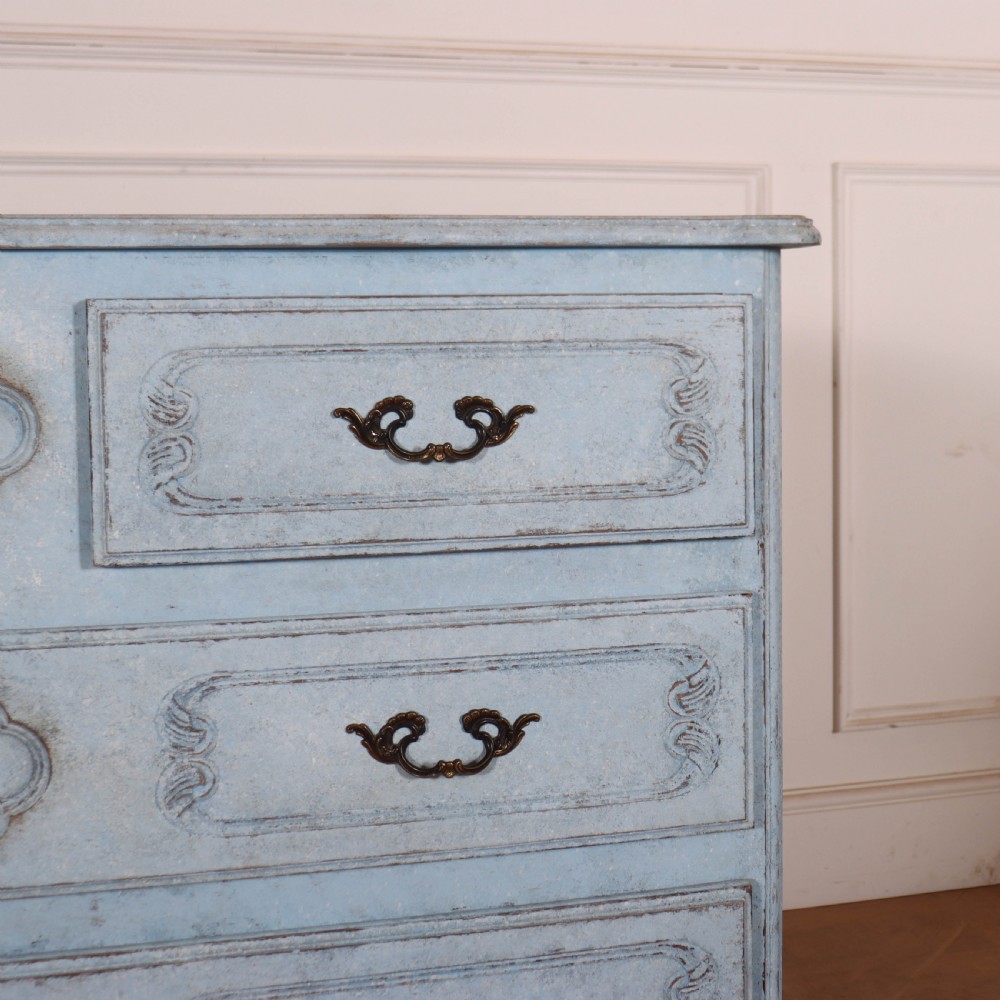 Pair of French Painted Commodes View V