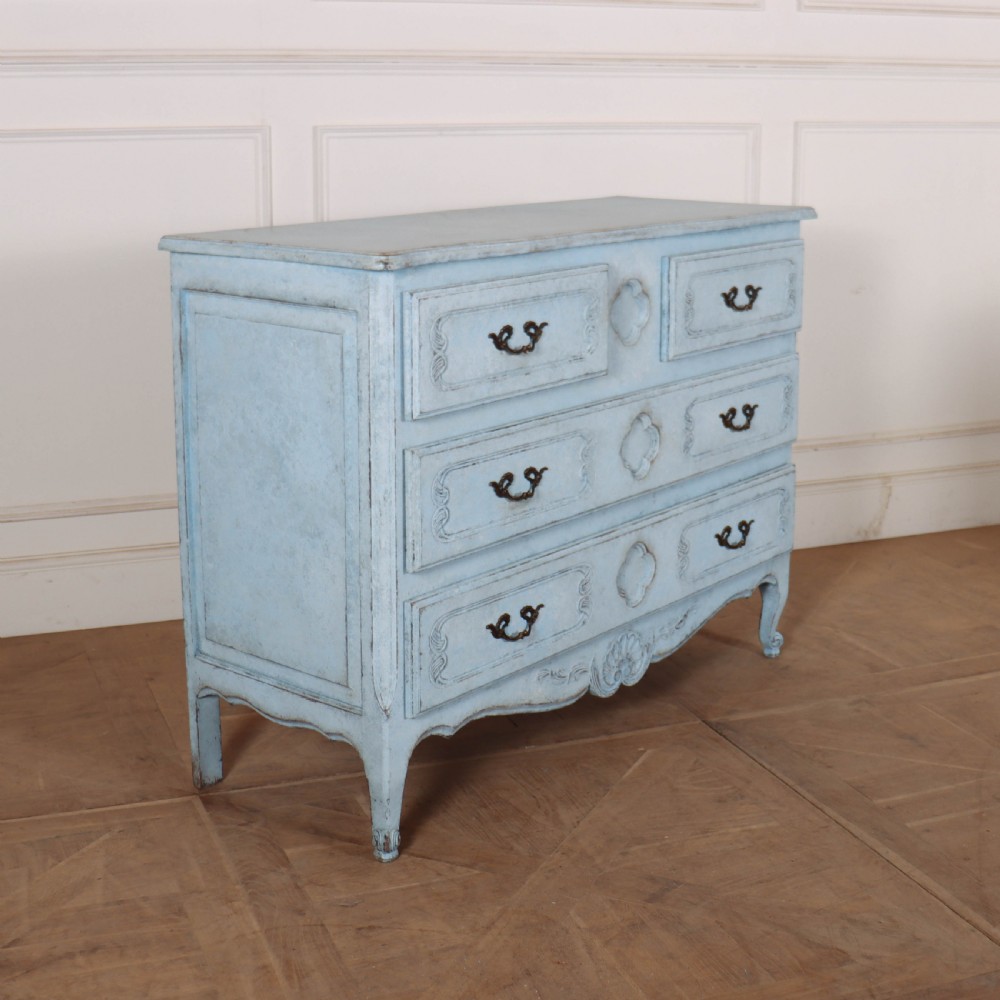 Pair of French Painted Commodes View IX