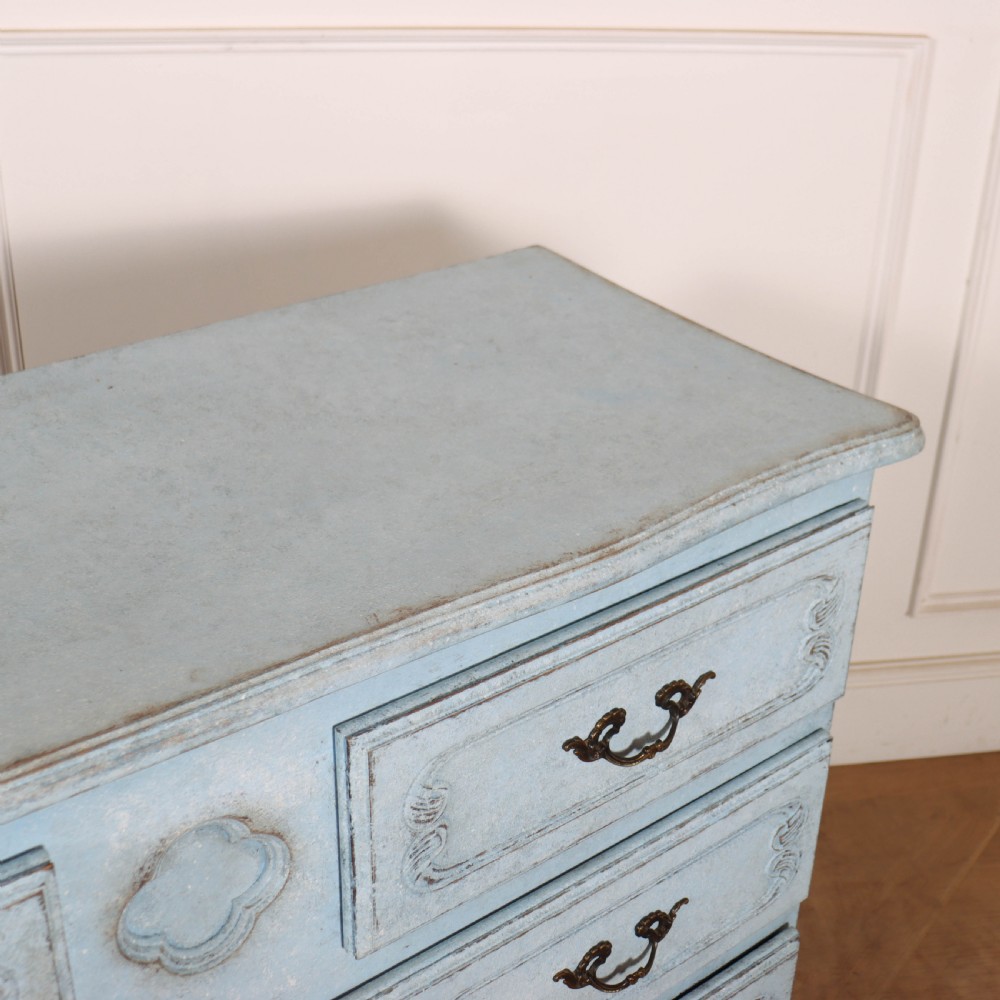 Pair of French Painted Commodes View XI