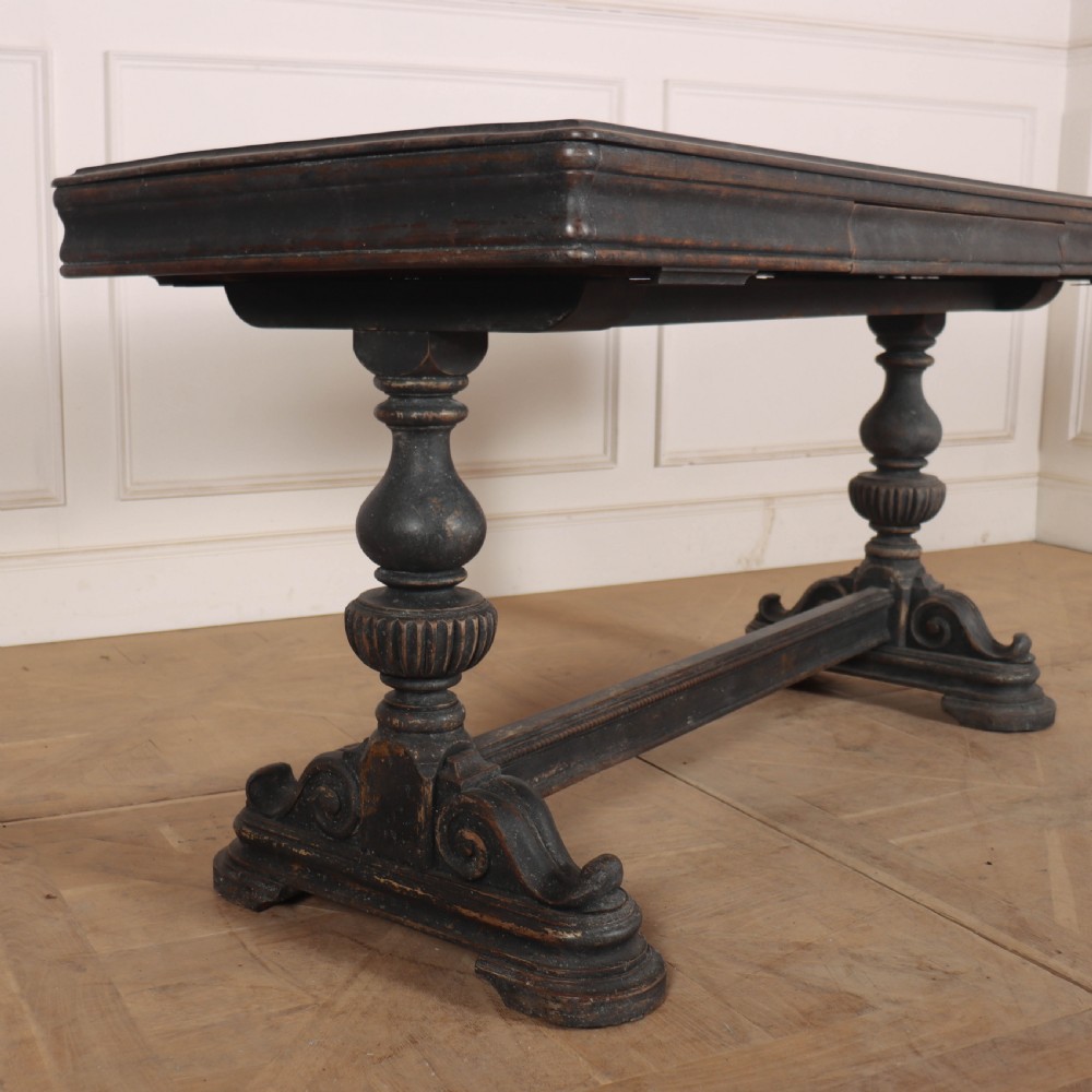 English Painted Oak Console View II