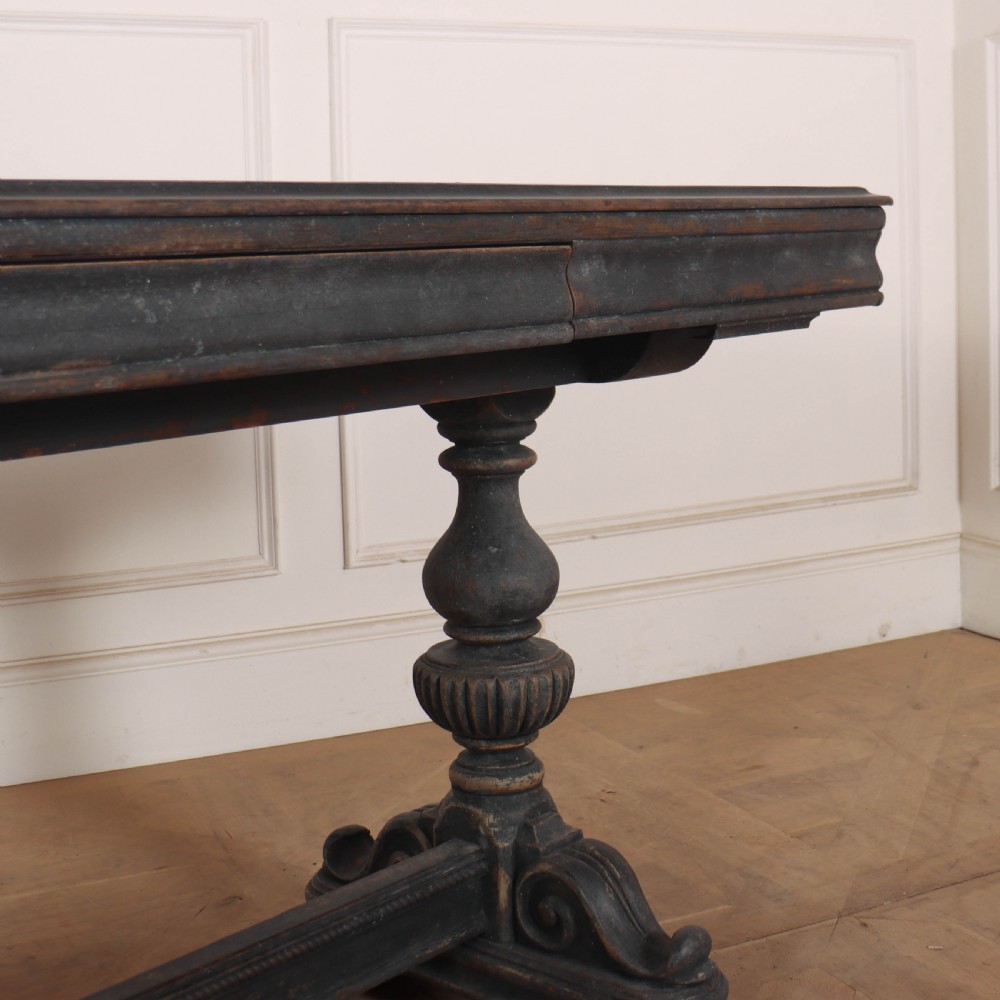English Painted Oak Console View IV