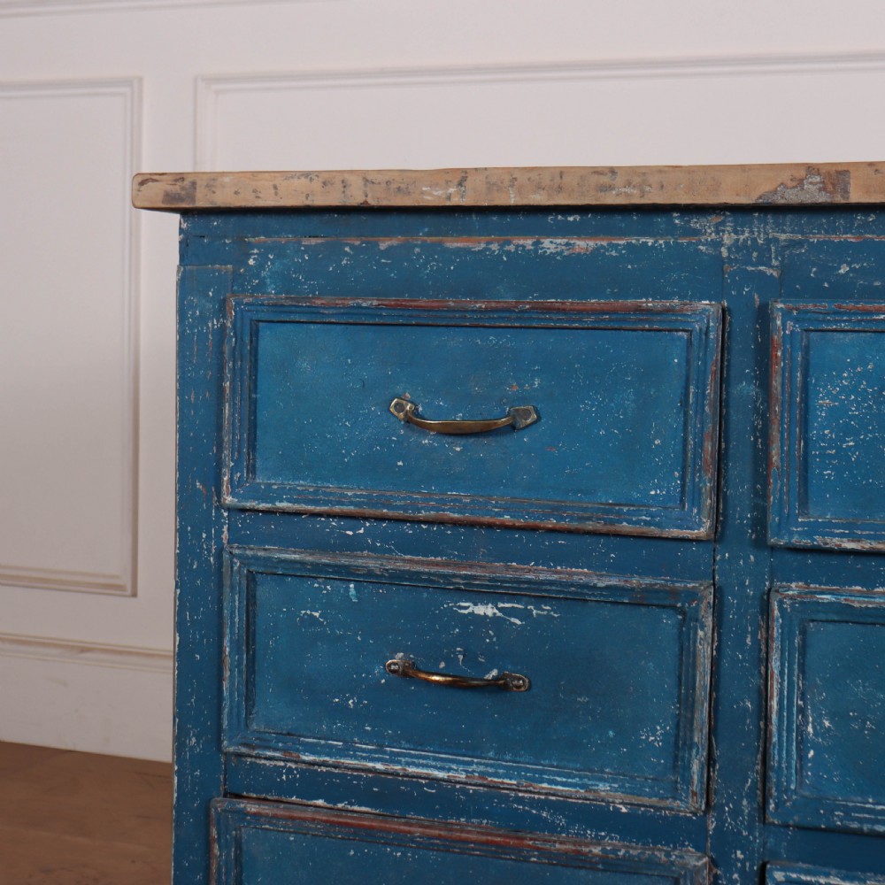 English Painted Base of Drawers View VII