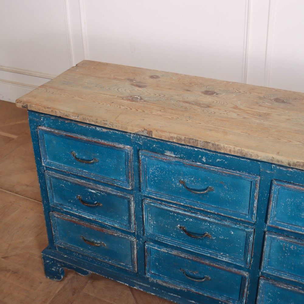 English Painted Base of Drawers View IX