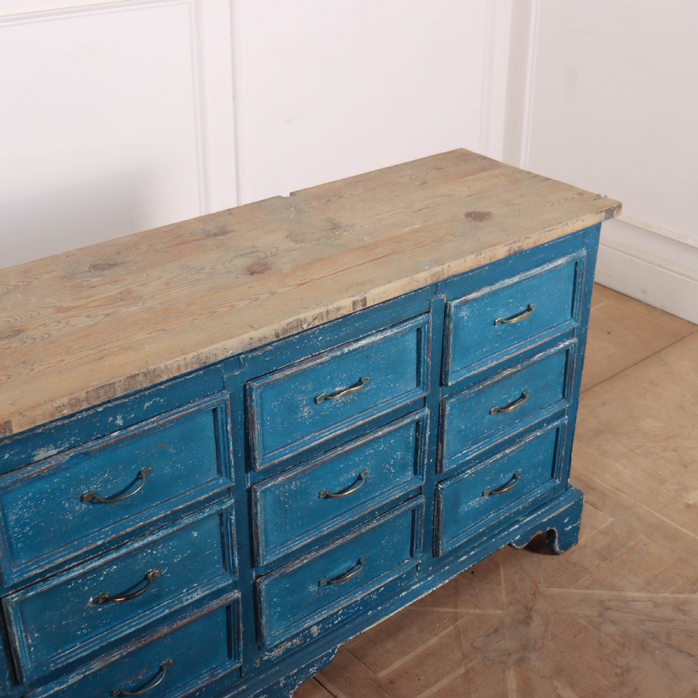 English Painted Base of Drawers View X