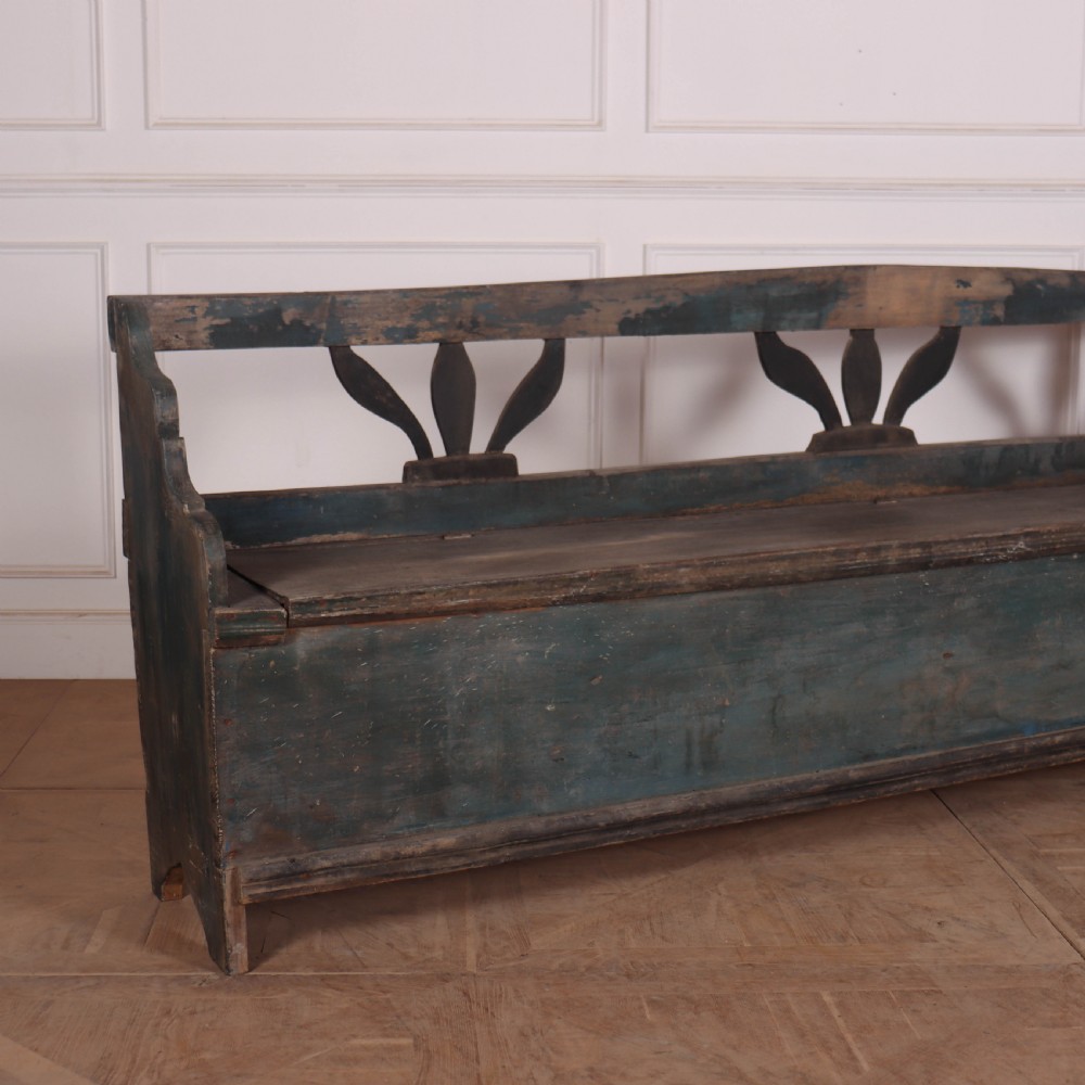 Austrian Original Painted Bench View II