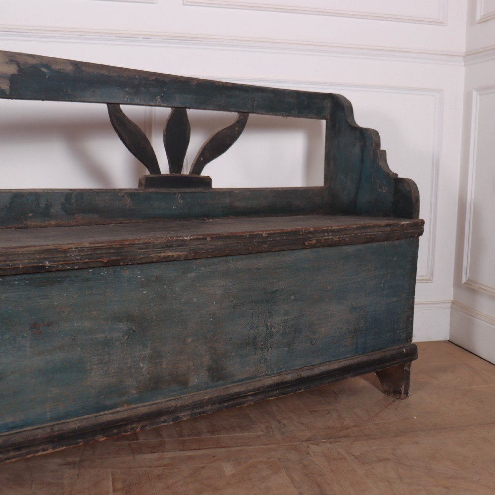 Austrian Original Painted Bench View III