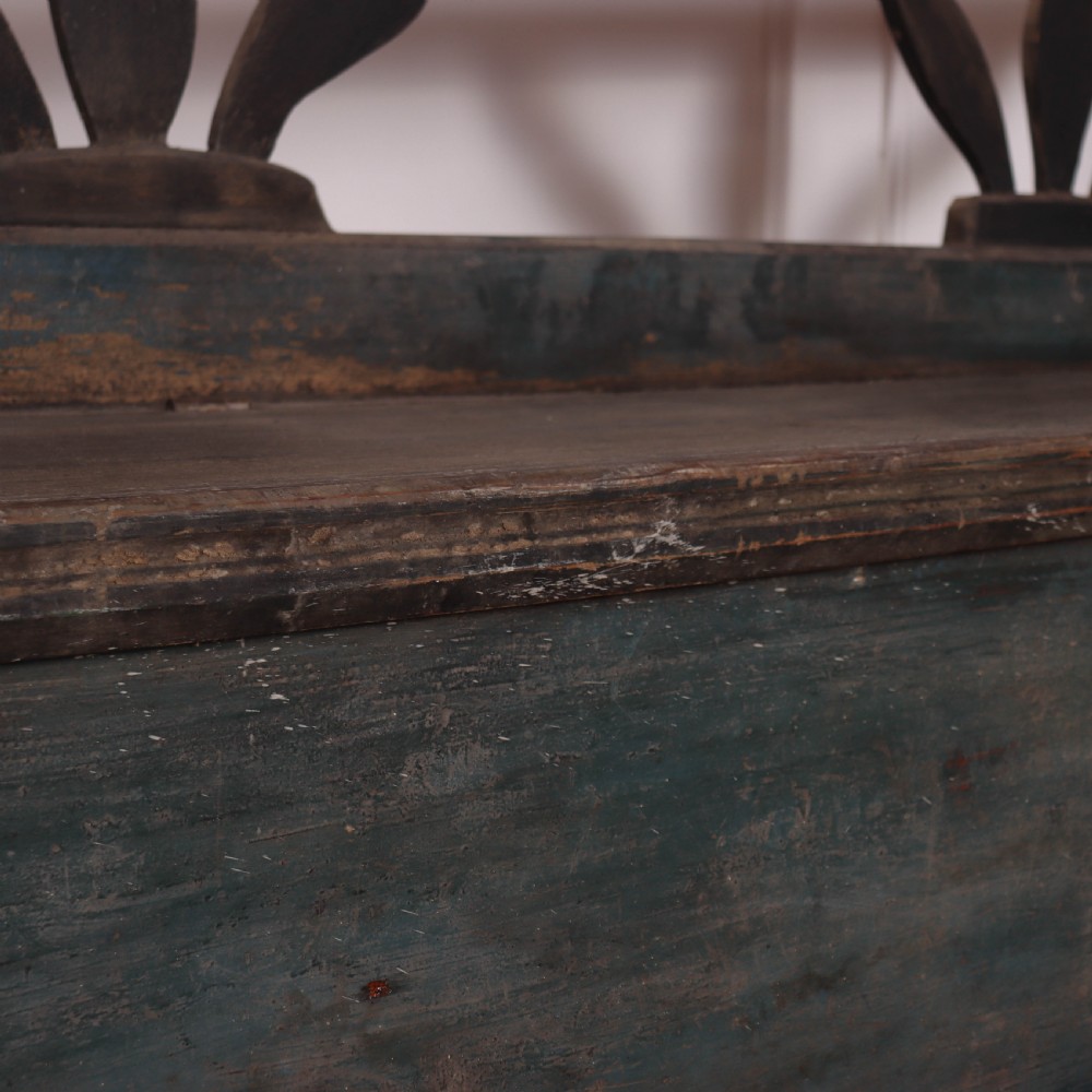 Austrian Original Painted Bench View V